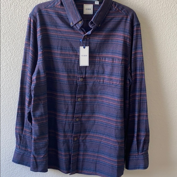 MEN’S Blue Button down - Picture 5 of 5